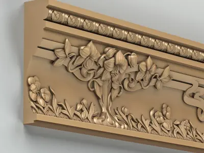 Molding 018 3D model