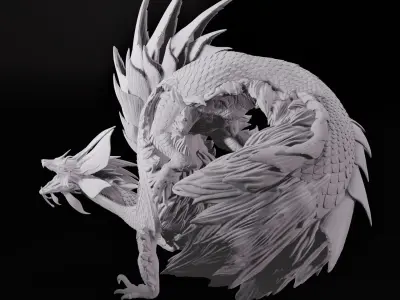 Mizutsune Monster Hunter Fan Art 3D print model