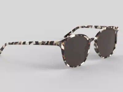 Nairobi Eyewear Glasses Low-poly 3D model