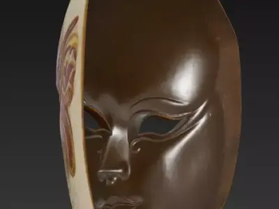 Mascara opera 3D print model