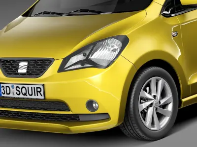 Seat Mii 2013 3D model
