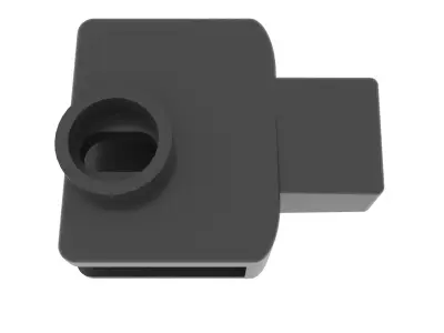 HYUNDAI SANTA FE Trunk Curtain Hook 3D print model