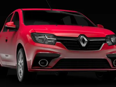 Renault Sandero 2020 3D model