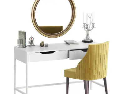 DRESSING TABLE SET 1 3D model