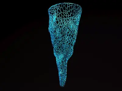 Christmas tree decor icicle 4 3D print model