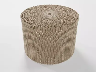 WICKER BASKET18 3D model