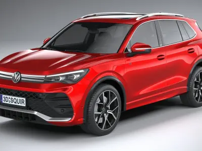 Volkswagen Tiguan R 2024 3D model