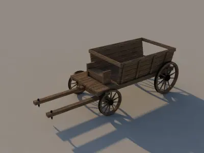 Wagon 3D model
