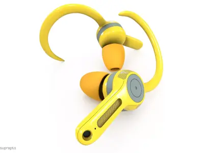 Sport Headphones 3D model
