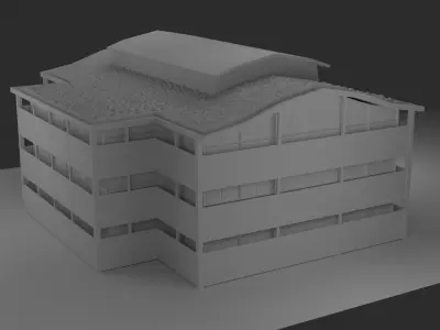 Youtube Headquarters California 3D model