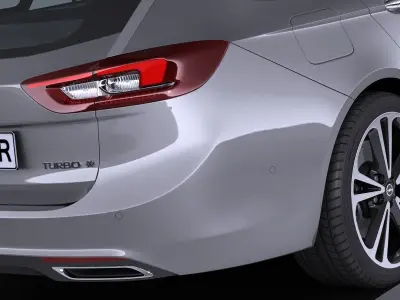 Opel Insignia Sports Tourer 2017 3D model