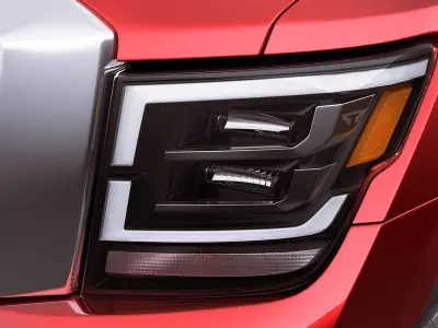 Nissan Titan 2020 3D model