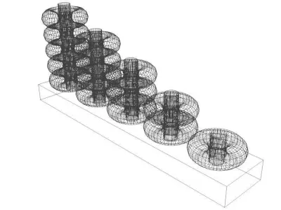 Toys - Number Ring 3D model