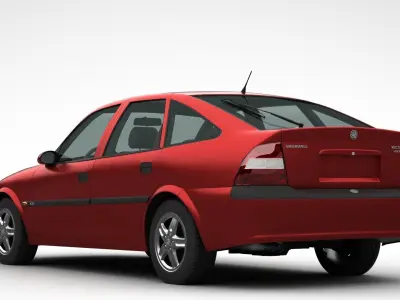 Vauxhall Vectra B HB 1996 3D model