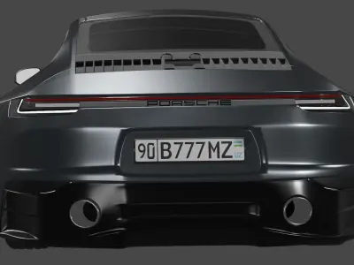 porche 911  3D model