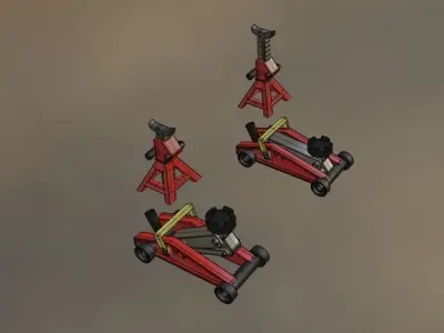 1 to 24 scale Car Mechanic Tools 3D print model
