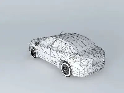 Proton Saga 2013 Concept 1 3 Standard Free 3D model