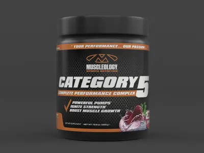 Protein Powder 3D model 168
