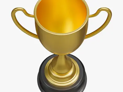 Trophy cup 3D model 41