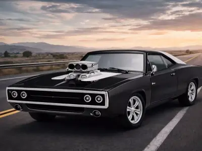 CAR MODEL Low-poly 3D model