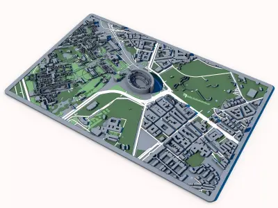 Colosseum Rome Roman Amphitheater Monument 3D model