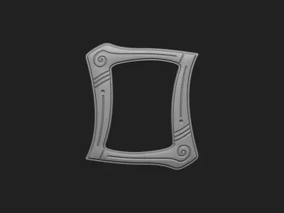 Frame Mirror 3D print model buy