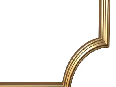 Frame Mirror Ornamental Gergian NeoClassic Vol 04 3D model