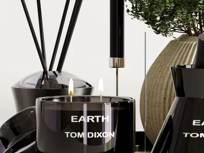 decorative set08 TOM DIXON BRAND 3D model