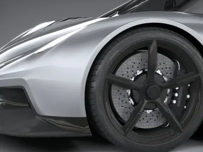 Koenigsegg Jesko Absolut 2020 3D model