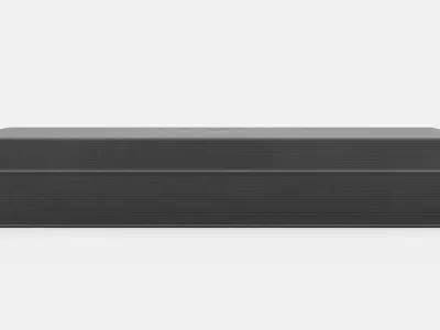 Chocolate Box Plain V1 - Black with Brand-Ready Lid 3D model