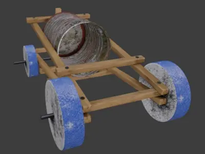 Toy Car 3D model by apasipepgapuak
