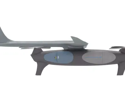 Unmanned Heven Drone Raider 3D model