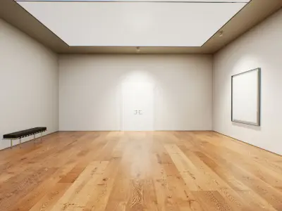 Art Gallery 007 UE4 3D model