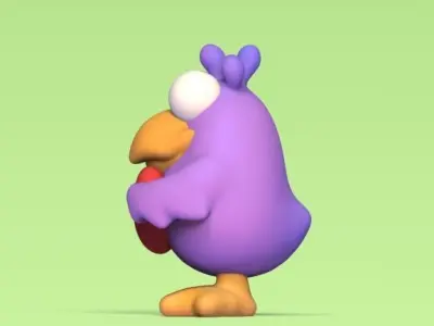 Bird Heart 3D print model