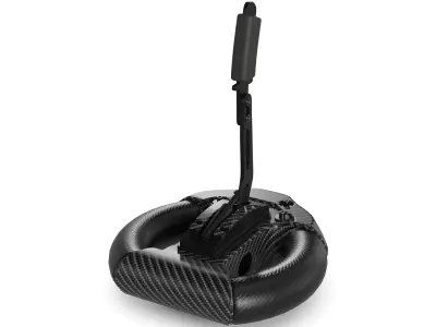 Racing Handbrake Low-poly 3D model