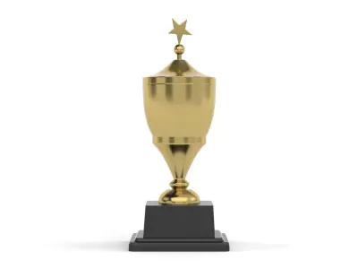 Cups Trophy 3D model 26