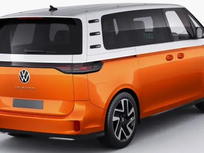 Volkswagen ID BUZZ 2023 3D model