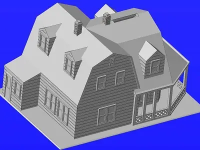 East Coast House money box Free 3D print model