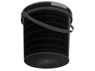 paint bucket 3D model