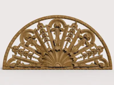 Classic decor 3D CNC print model 01 3D print model 04 3D print model