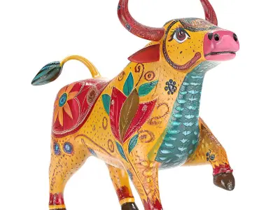 alebrije bull 3D model