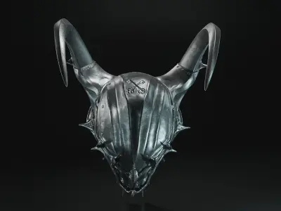 Fantasy Helmet I 3D print model