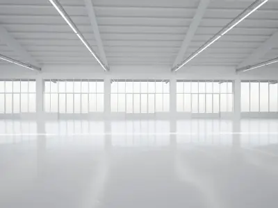 Exhibition Hall Interior 9 Low-poly 3D model