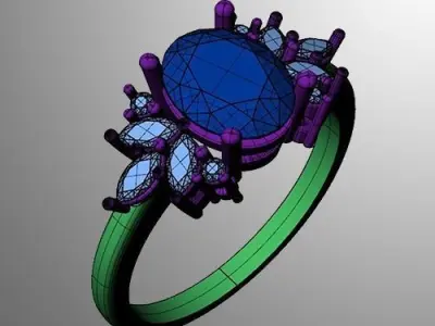 Ring 41 3D print model