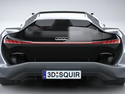 Audi PB18 E-Tron Concept 3D model