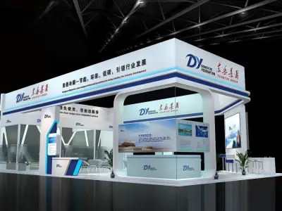 Exhibition - Area - 16X10-3DMAX2009-07 3D model