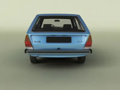 Audi 80 Typ82 Estate 3D model