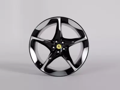 Ferrari Purosangue - Rim 3D model