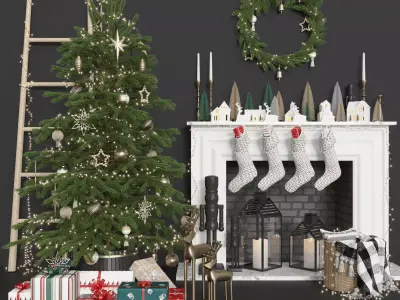 Christmas tree 3D model