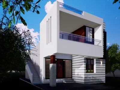 house 130 3D model
